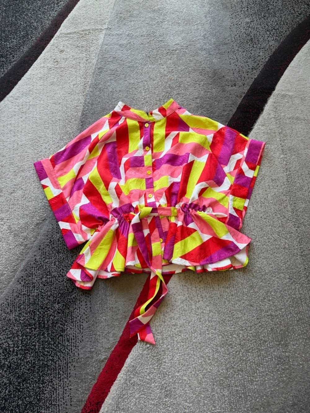 Cq by Cq Colorful Oversized Shirt Blouse